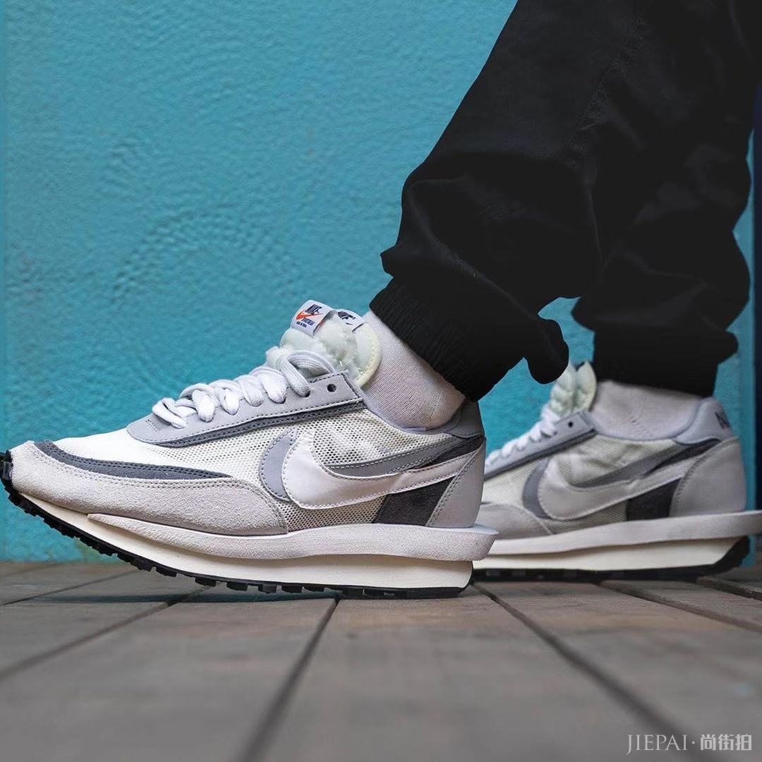 Sacai x Nike LDV Waffle 最新上脚图来了！这个眼瘾必须得过！