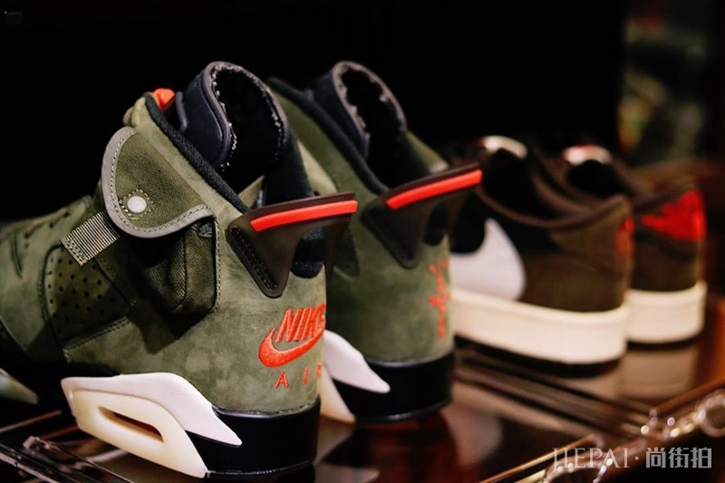 又一款鞋王！Travis Scott x Air Jordan 6长这样！