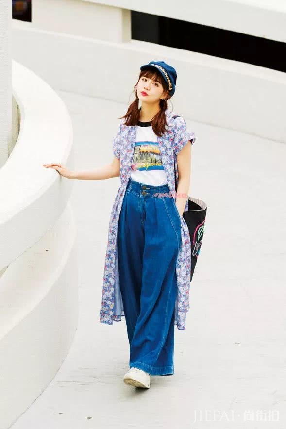 日本模特村田伦子の时髦秘密?一起做“青文字系”女孩