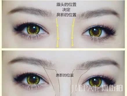 教你2个步骤画出高鼻梁,省出整容钱