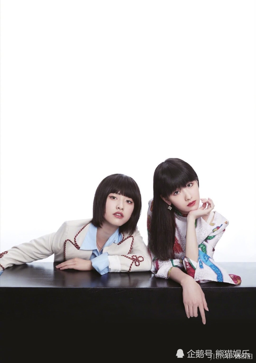 七月与安生首合体拍大片,沈月新造型超A很惊艳竟吊打陈都灵