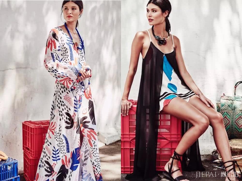 几何色块的搭配,让你又瘦又美又有个性