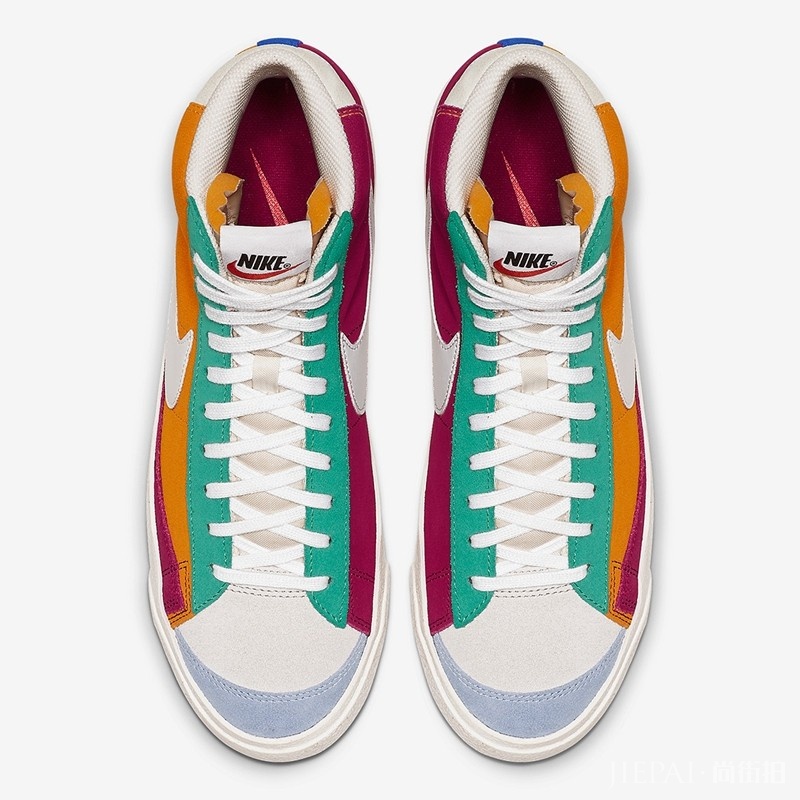 多彩夏日的撞色play！NIKE Blazer Mid全新配色即将发售！