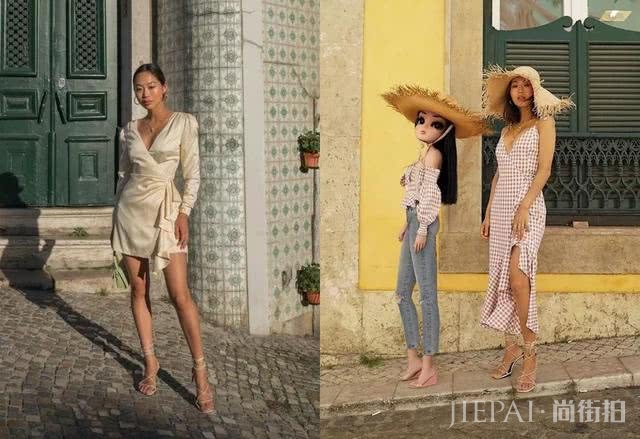 裹身连衣裙配这5种鞋穿,彰显夏日气息