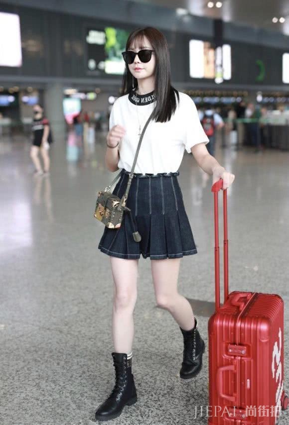 裙子是高温夏日不变的选择,清爽又显瘦