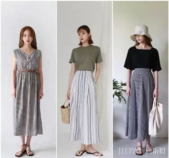 27套时髦的夏日chic风，简约又温柔，气质感满分