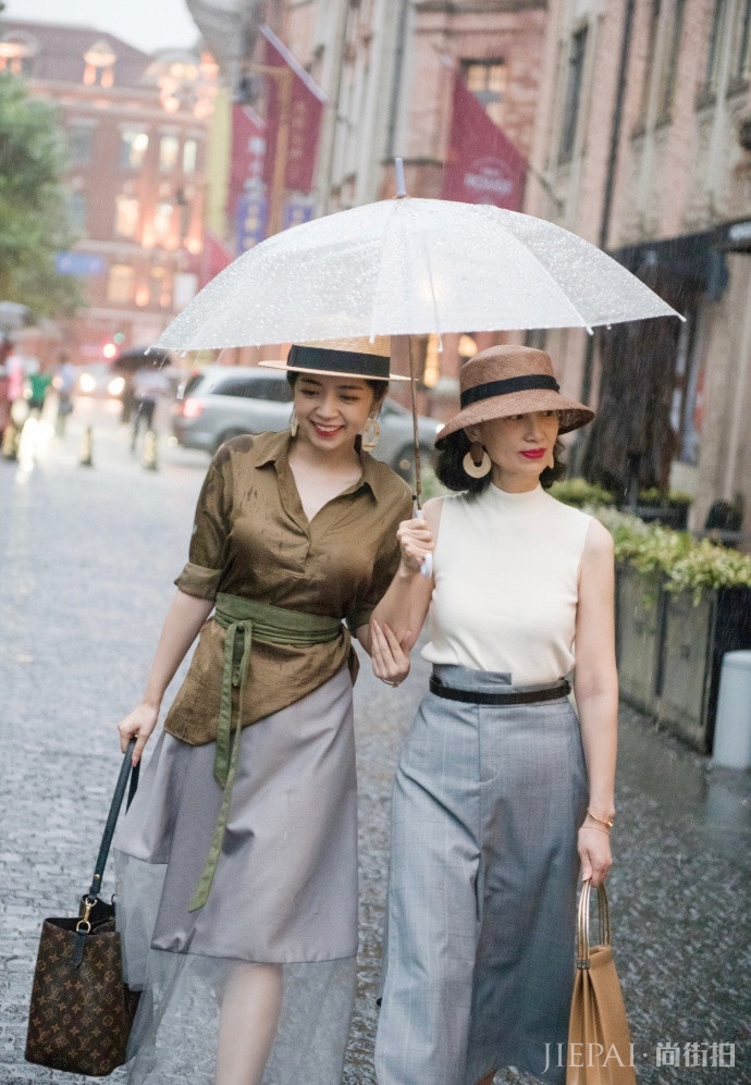 欧美街拍 夏天这样搭配小个子女生一样变时尚御姐