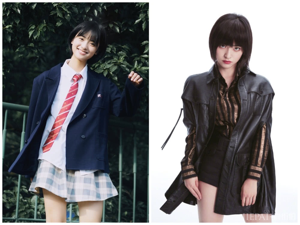 陈都灵沈月同登时尚封面,画烟熏浓妆颠覆往日形象