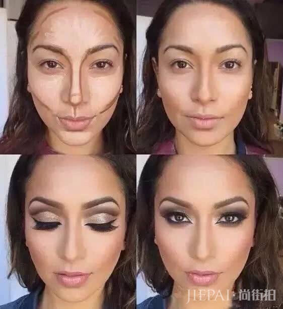 教你2个步骤画出高鼻梁,省出整容钱