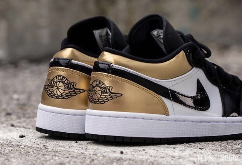 夏天太热?那这双黑金脚趾Air Jordan 1 Low适合你!