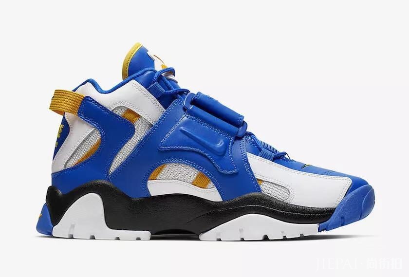 时隔24年的首次复刻!NIKE Air Barrage Mid勇士配色新鲜出炉!