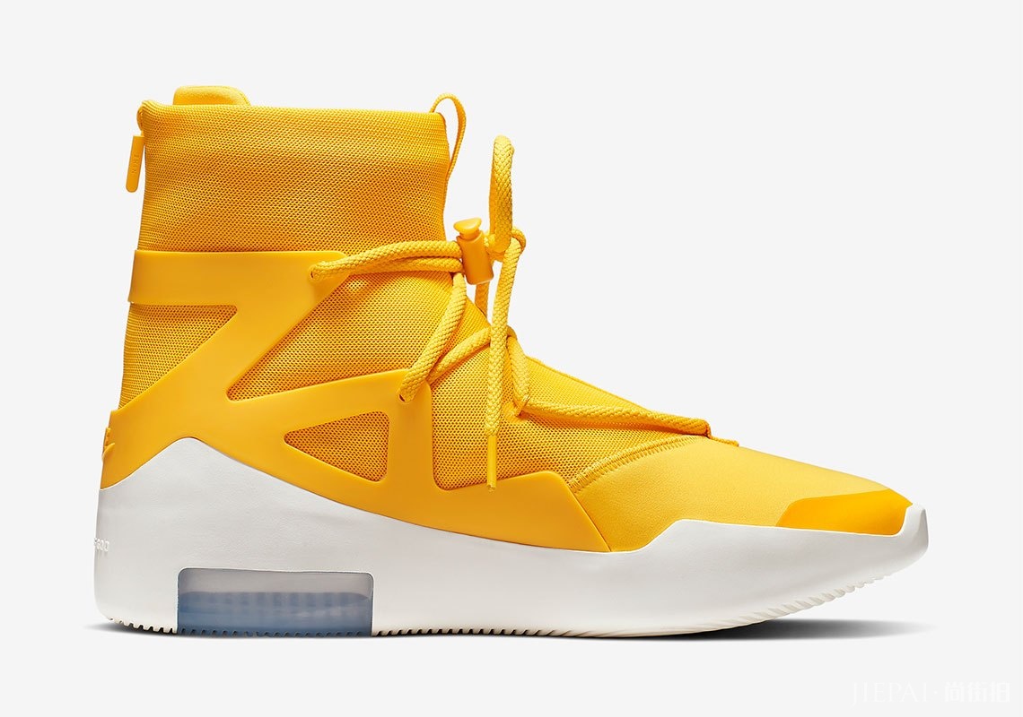 准备开抢!Nike Air Fear Of God 1 “Amarillo”官方细节大赏!