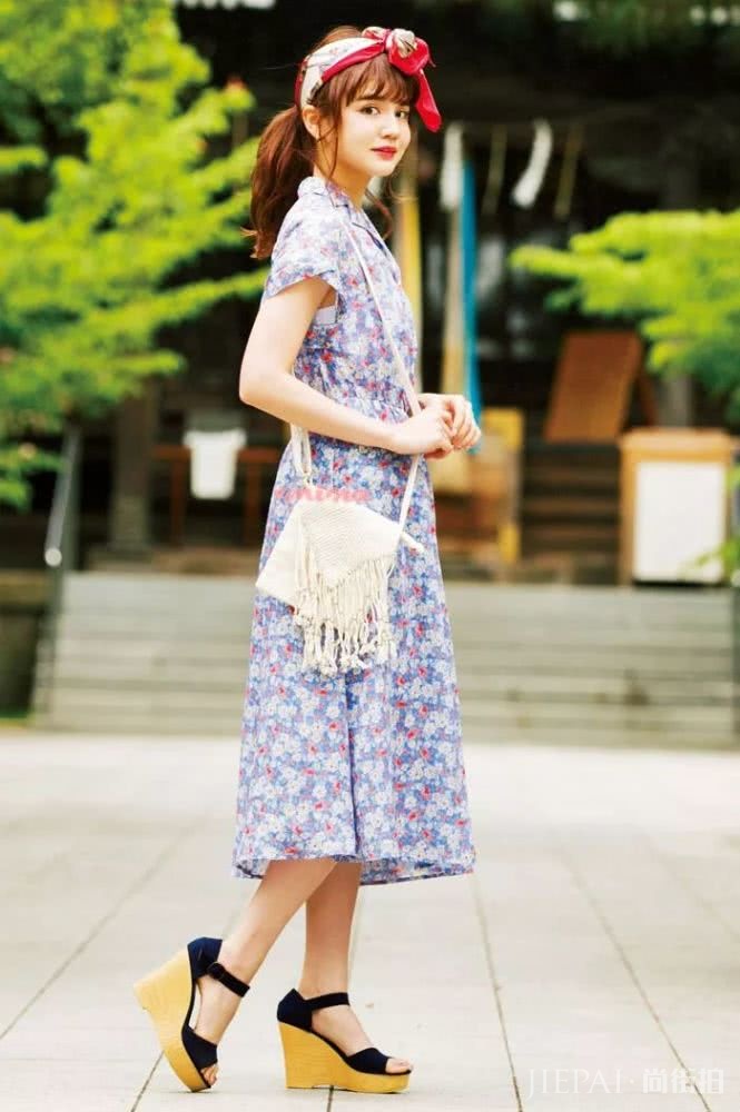 日本模特村田伦子の时髦秘密?一起做“青文字系”女孩