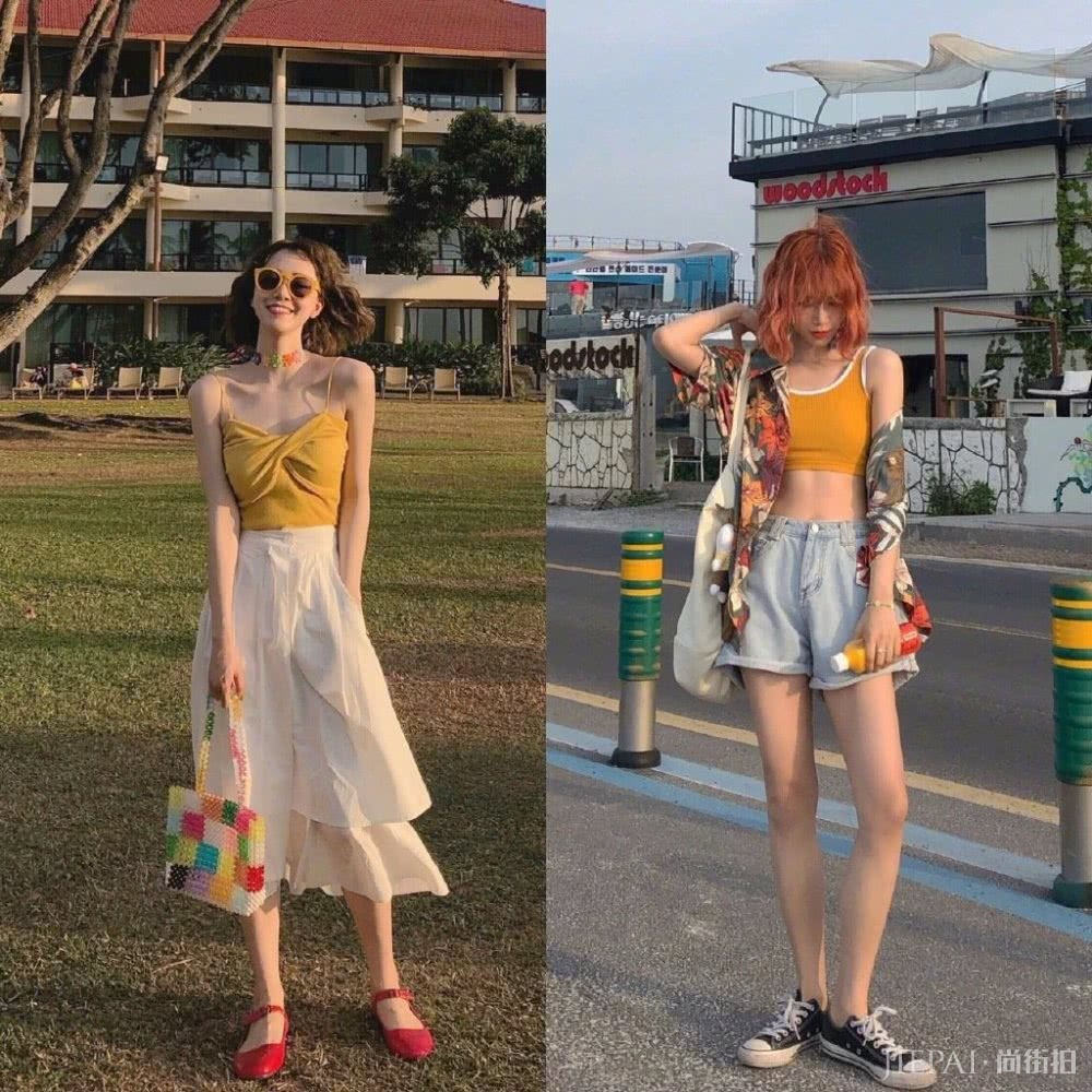 夏天出游试着穿这28套不同款式衣服,让你成为照片最美的人