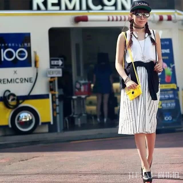 夏天穿搭多重配色,一周七天不带重样