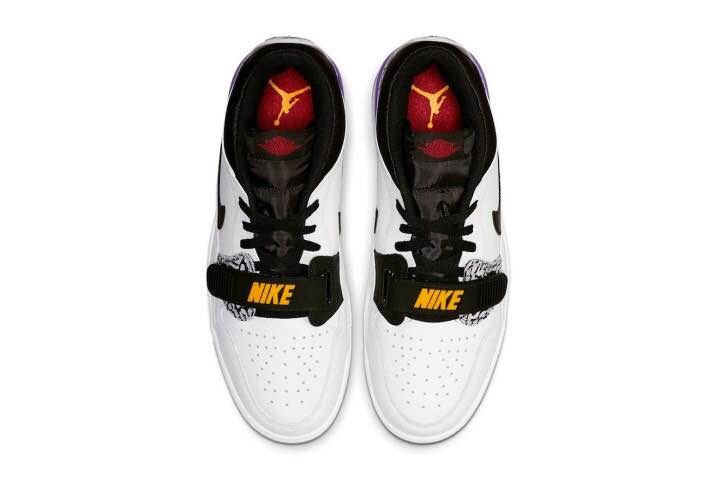 经典紫金回归!Jordan Legacy 312 Low 全新Lakers 配色