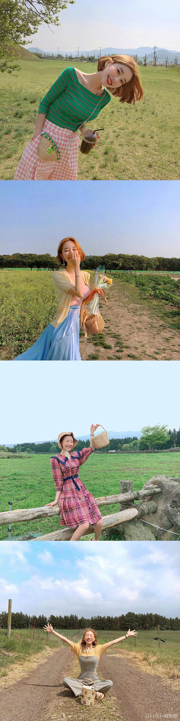 夏天出游试着穿这28套不同款式衣服,让你成为照片最美的人