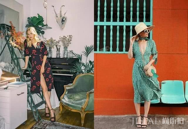 裹身连衣裙配这5种鞋穿,彰显夏日气息