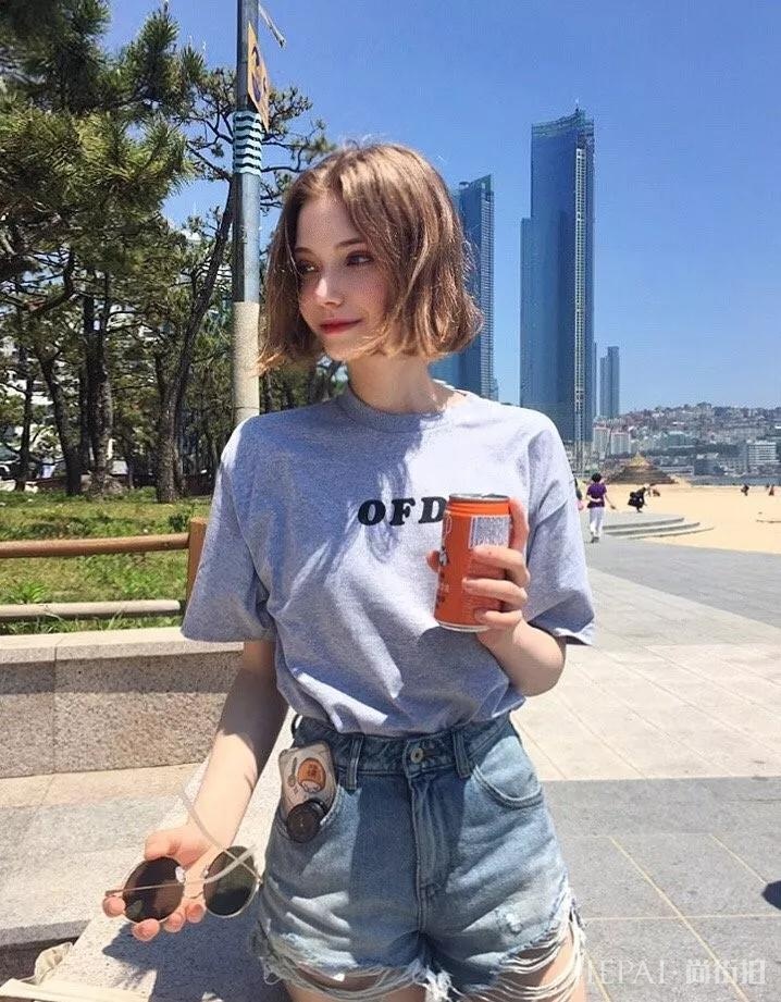 98年的德韩混血模特爆红ins,圈粉480000+!美得太不真实!