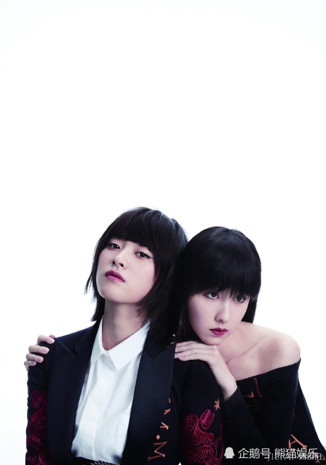 七月与安生首合体拍大片,沈月新造型超A很惊艳竟吊打陈都灵