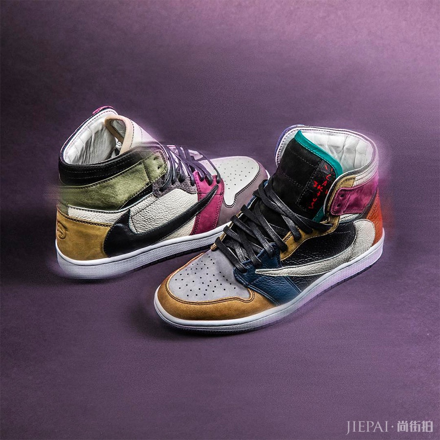 Travis Scott x Air Jordan都变小角色,这样的奢华球鞋谁顶得住!