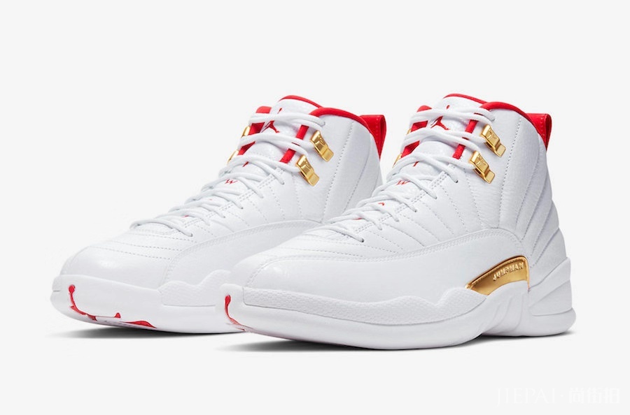 心只为此燃!Air Jordan 12 “FIBA” 官图来袭