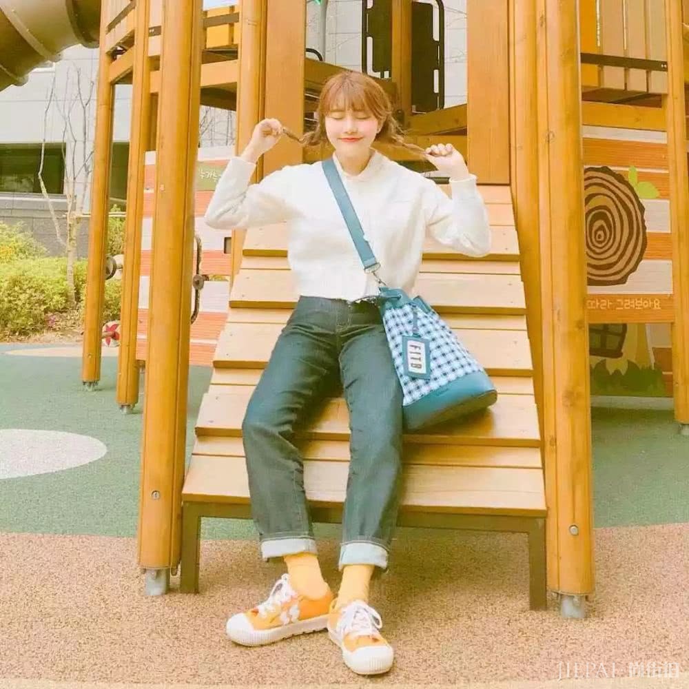 铅笔牛仔裤胖妹子可以穿,但另“3款”牛仔裤会更好,显瘦超厉害