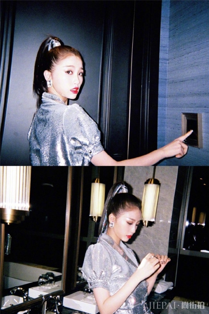 虞书欣晒生活照,造型百变古灵精怪