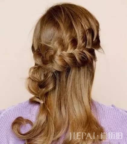 四款简单编发，一点小变化，心情大不同