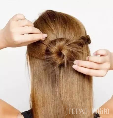 四款简单编发，一点小变化，心情大不同