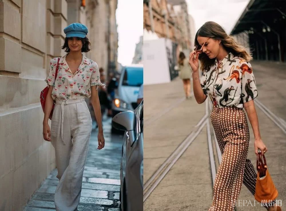 今年流行的衬衫 还真是越花越好看呢