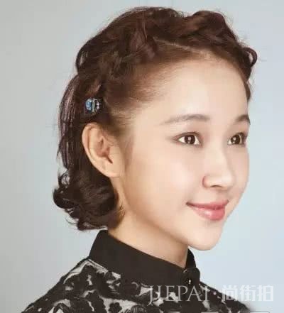 夏天短发怎么扎好看，凉快又十分俏皮可爱