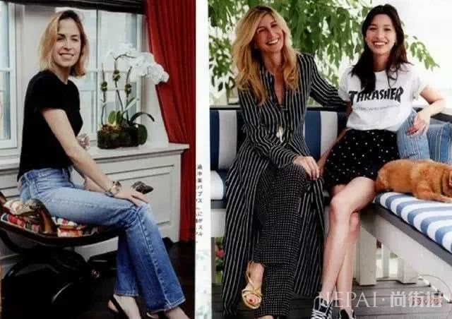 日本杂志穿搭示范，穿出优雅大气的初秋味道