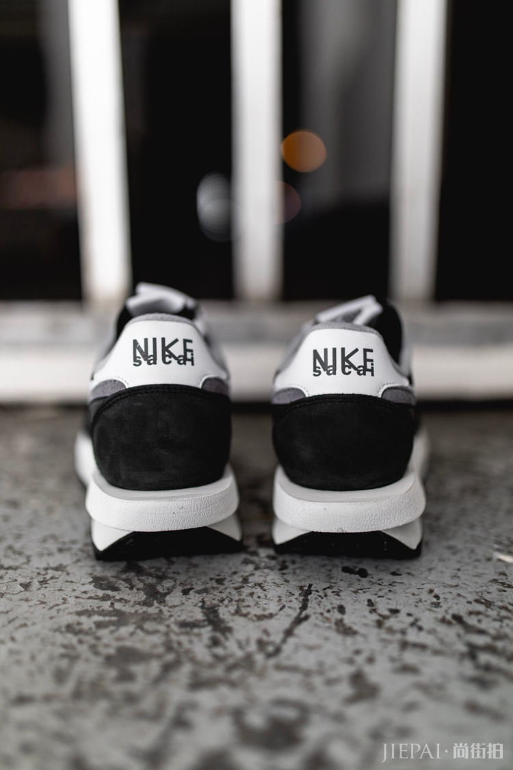黑灰 Sacai x Nike LDWaffle 再曝实物图！更多细节更多心动！