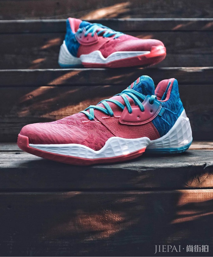 实战粉的福音!adidas Harden Vol.4 再曝全新南海岸配色!