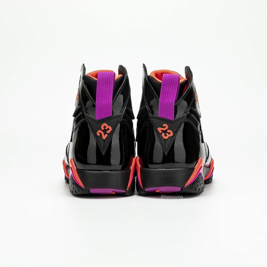 颜值超能打的漆皮鞋面!Air Jordan 7全新配色曝光!