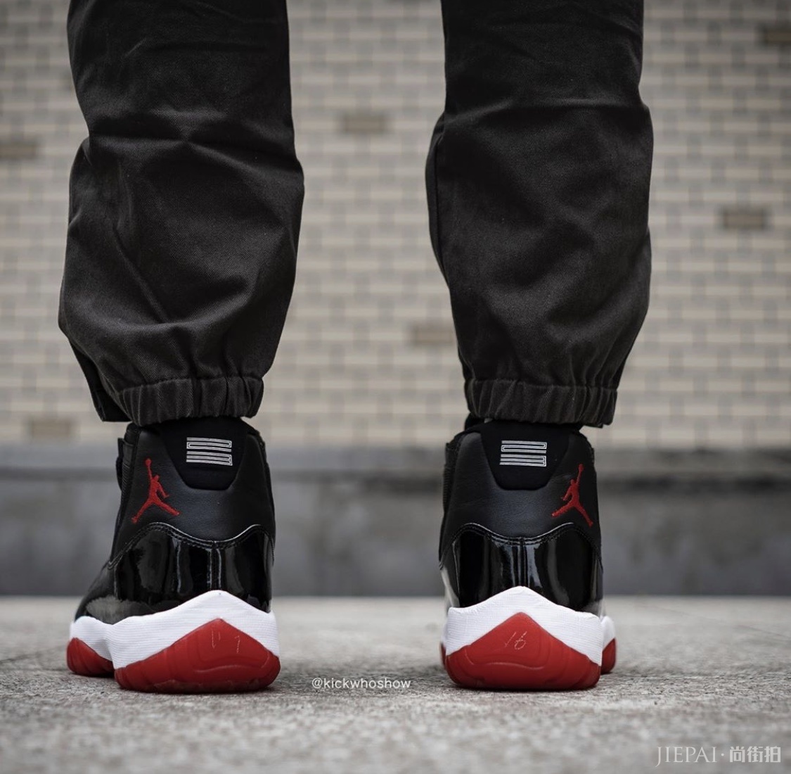 就等发售了！Air Jordan 11 “Bred”上脚细节大赏！