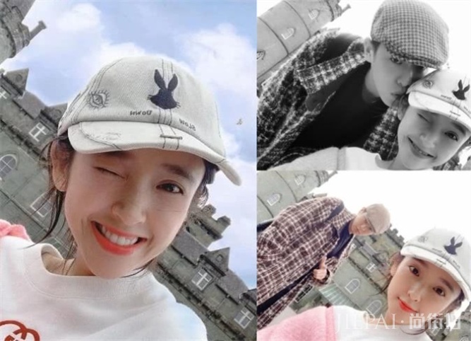 唐艺昕蜜月旅行后晒七夕写真,穿平底鞋长腿吸睛,幸福全写在脸上