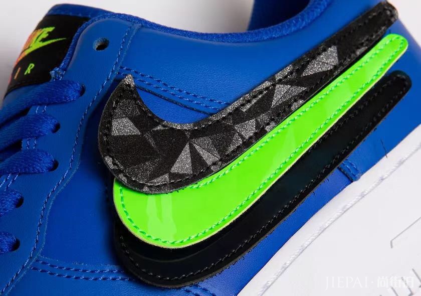 球鞋市场将被DIY主宰?NIKE全新换钩AIR FORCE 1出炉!
