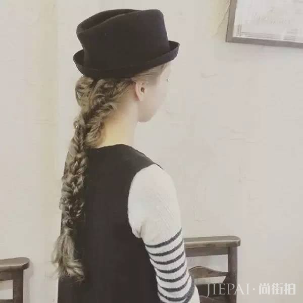 编发不重样，三股辫变化出的N种样式