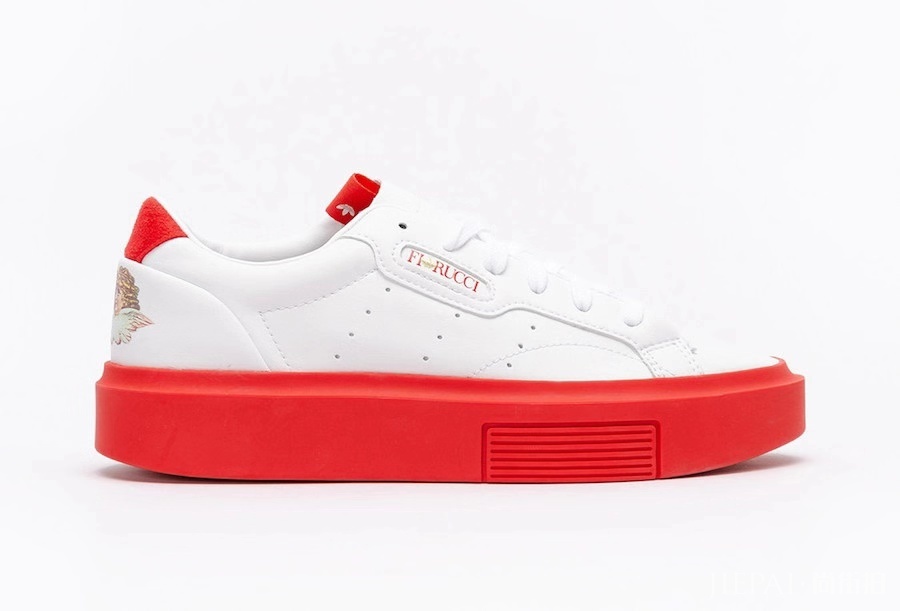 大红底松糕鞋？Fiorucci x adidas Sleek 你能接受吗？