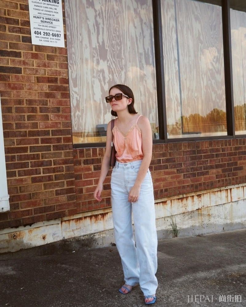 那些身高160的博主都在偷身高！超短裙高腰线搭配，视觉上显高