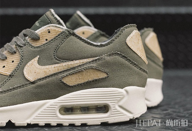 做旧军布材质!?这双 Maharishi 与 Nike 联名有点东西