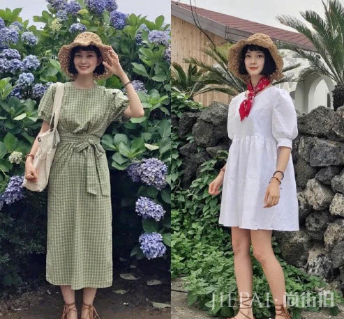 矮个子度假穿可爱甜美少女风，满足你所有美好期望