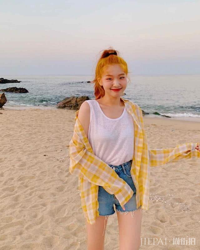 穿衣学韩国小姐姐色彩穿搭,青春靓丽又减龄