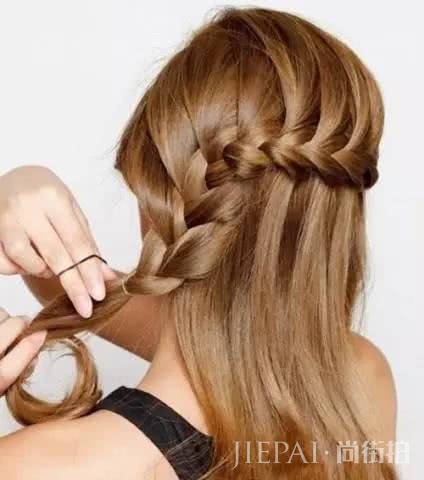 四款简单编发，一点小变化，心情大不同