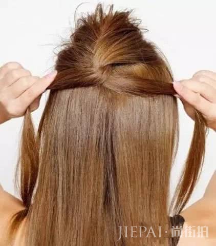 四款简单编发，一点小变化，心情大不同