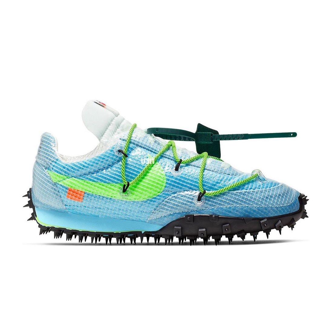钉子鞋又要来啦！OFF-WHITE x Nike Waffle Racer 下月登场