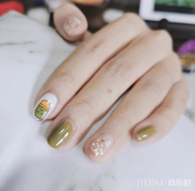 格调优雅高级的美甲,纯色偏光可爱风,仙女就是要精致到手指