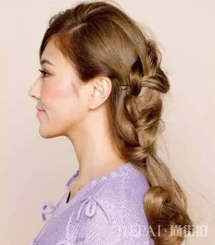 四款简单编发，一点小变化，心情大不同